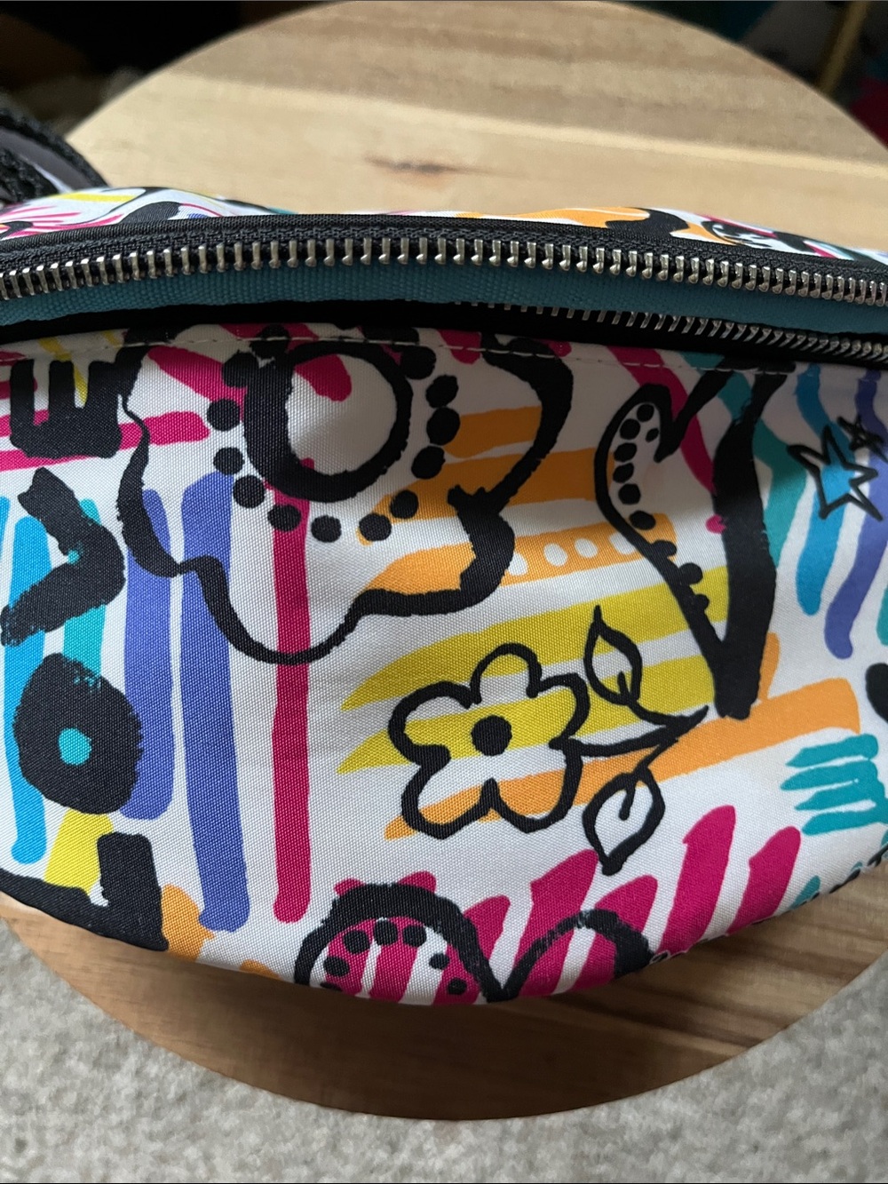 SOLD 

Brighton Multicolor Floral Stripe Crossbody Bag